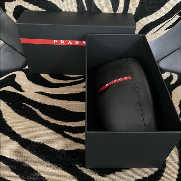 PRADA unisex mirrored blue auth/new sunglasses - Picture 10 of 10